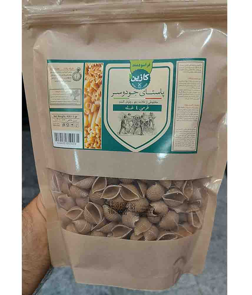 پاستا چهارغله صدفی کازین